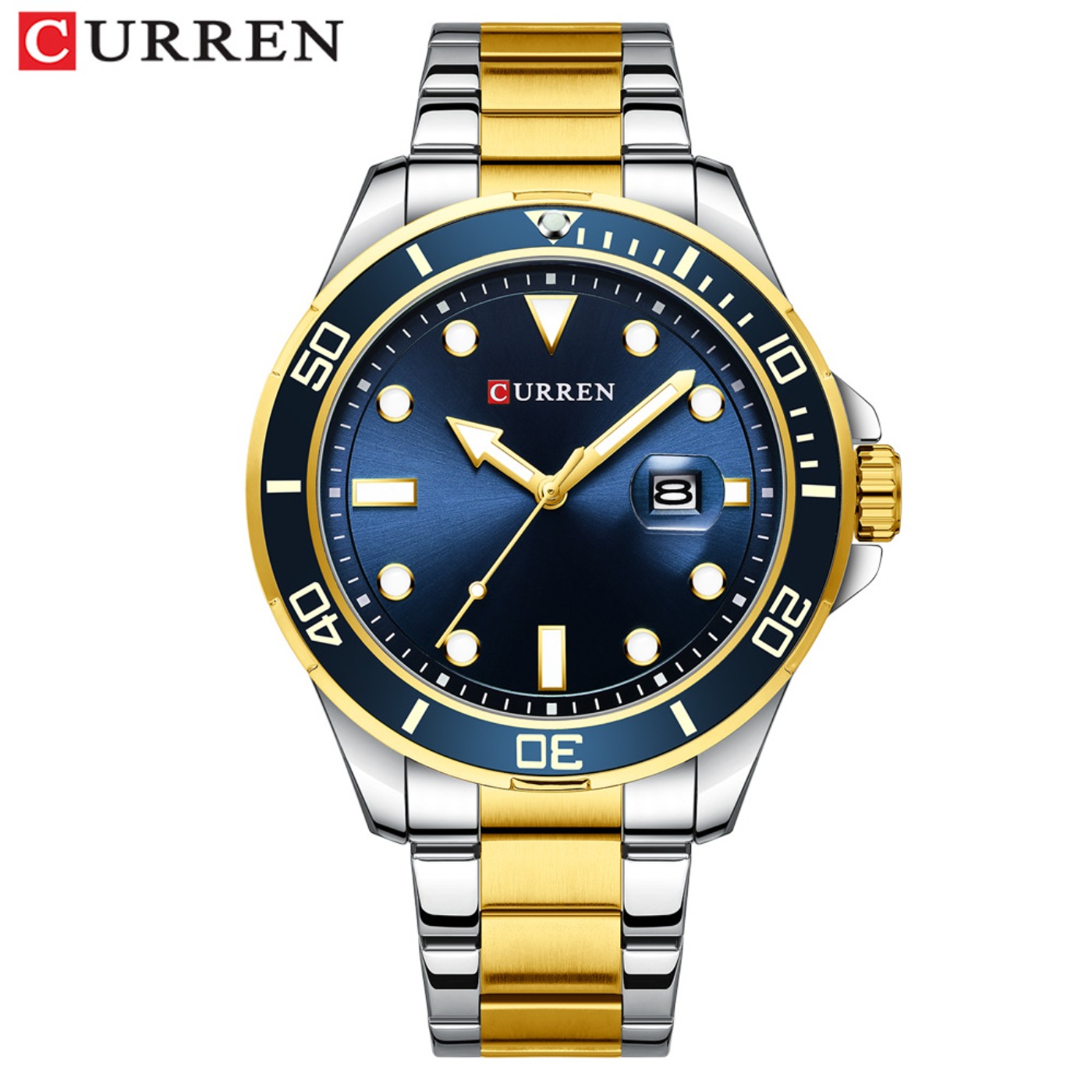 CURREN New Green Water Ghost S - огляд і ціна Luxury Watch Men