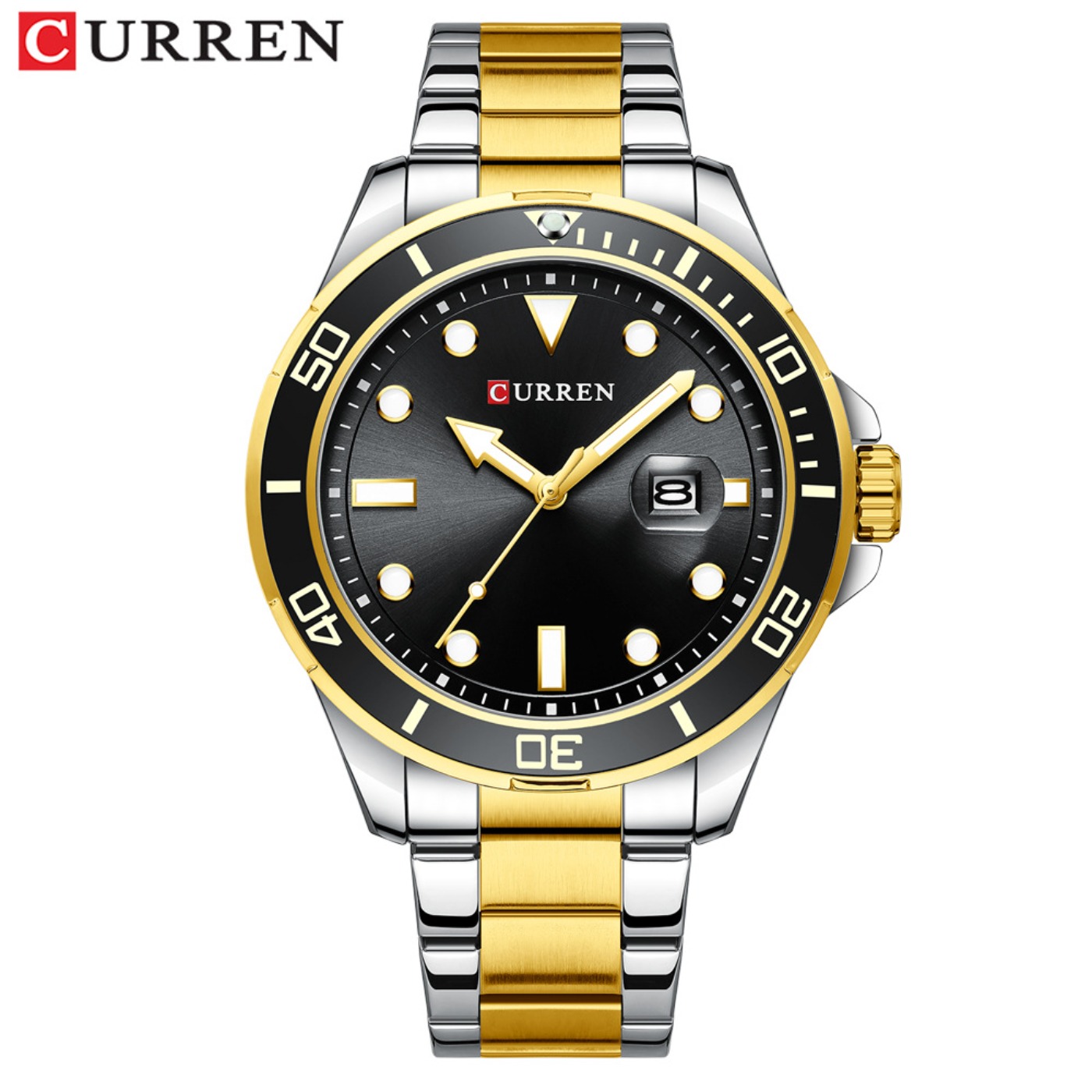 CURREN New Green Water Ghost S - огляд і ціна Luxury Watch Men