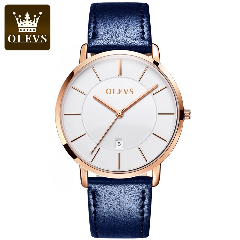 OLEVS Fashion Ultra Thin Women - огляд і ціна Luxury Watch With Leather Strap