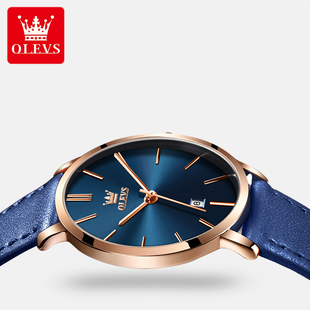 OLEVS Fashion Ultra Thin Women - огляд і ціна Luxury Watch With Leather Strap