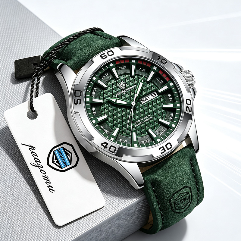 PAAZOMU Luxury Brand Men Watch - огляд і ціна Luxury Watch Collection Box