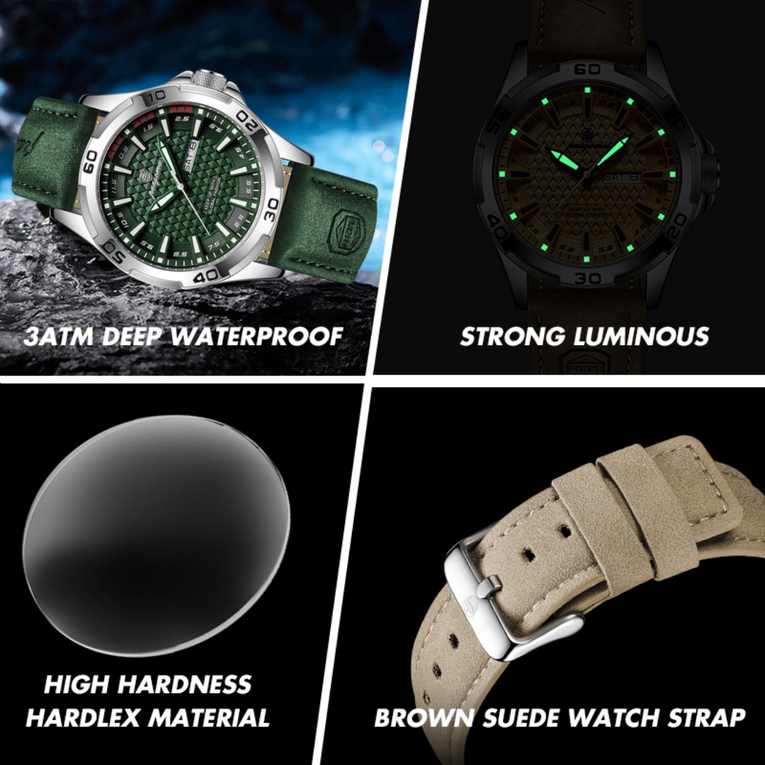 PAAZOMU Luxury Brand Men Watch - огляд і ціна Luxury Watch Collection Box