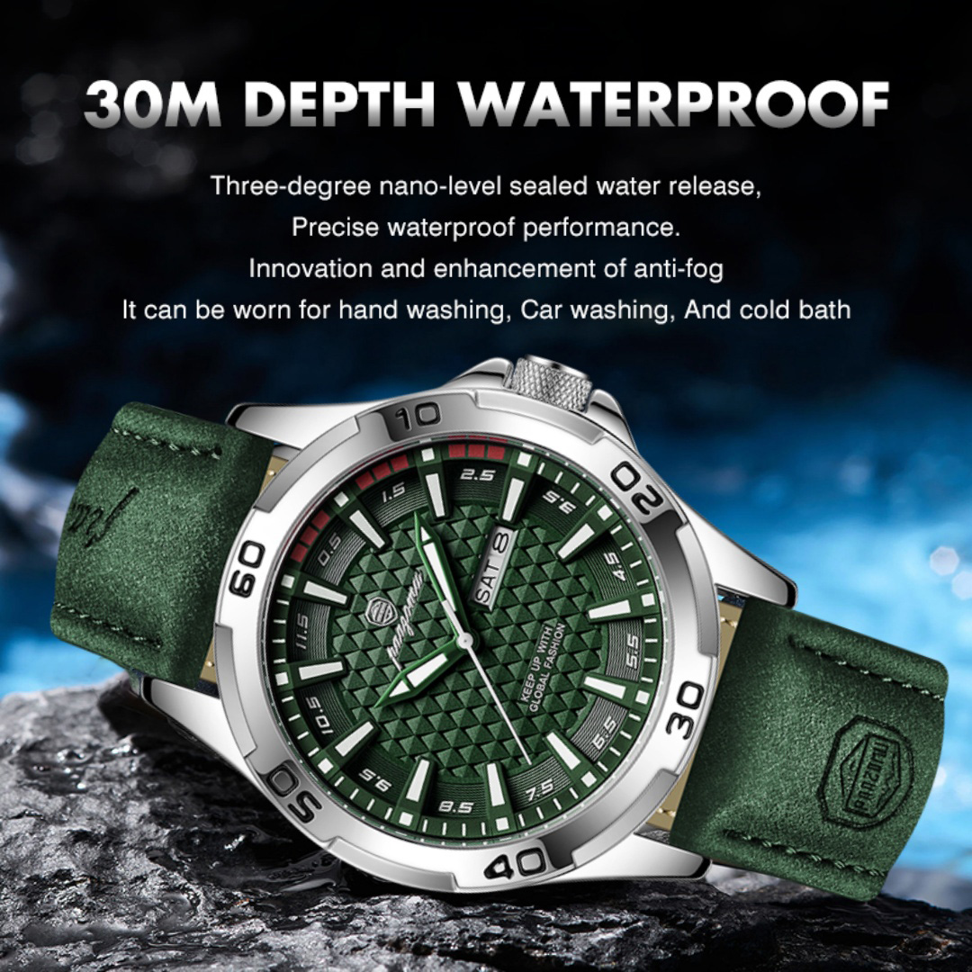 PAAZOMU Luxury Brand Men Watch - огляд і ціна Luxury Watch Collection Box