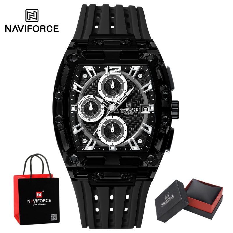 NAVIFORCE Man's Watch 5ATM Wat - огляд і ціна Luxury Watch Straps