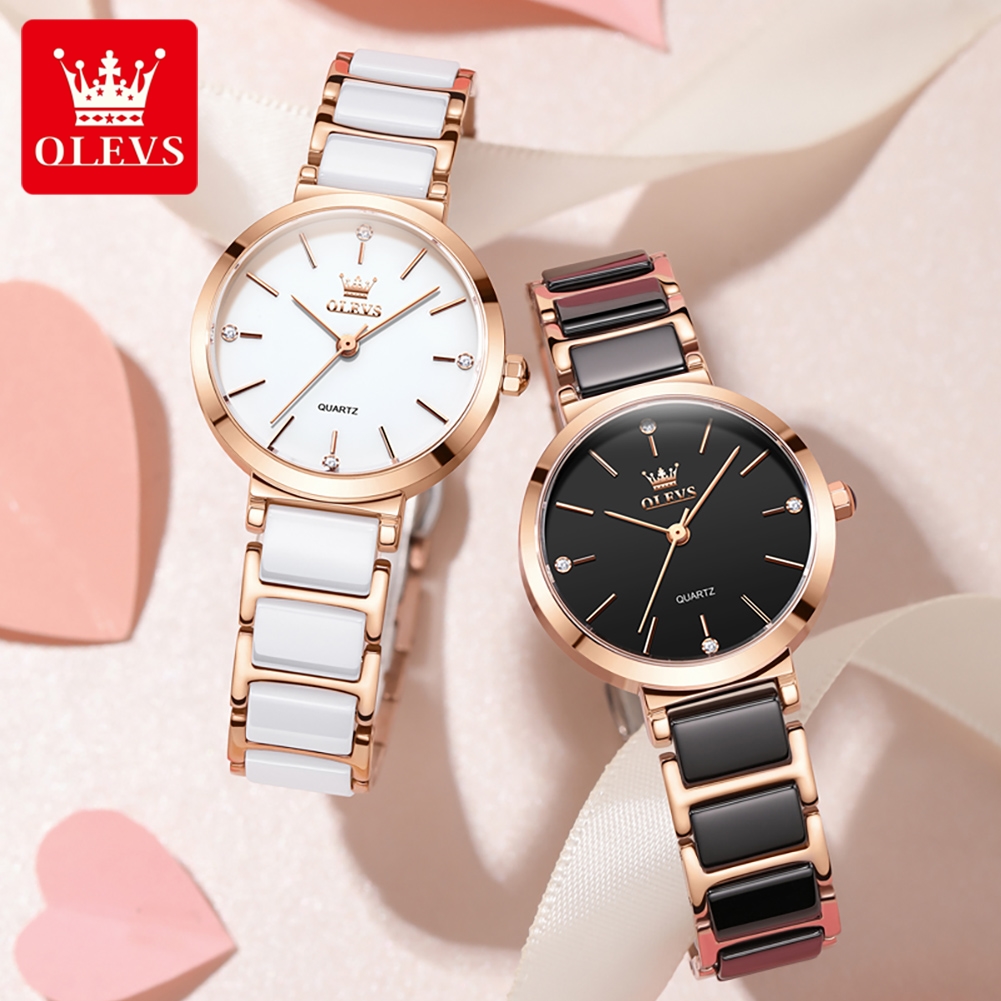 OLEVS Women Watch 5877 Luxury  - огляд і ціна Luxury Watch Straps