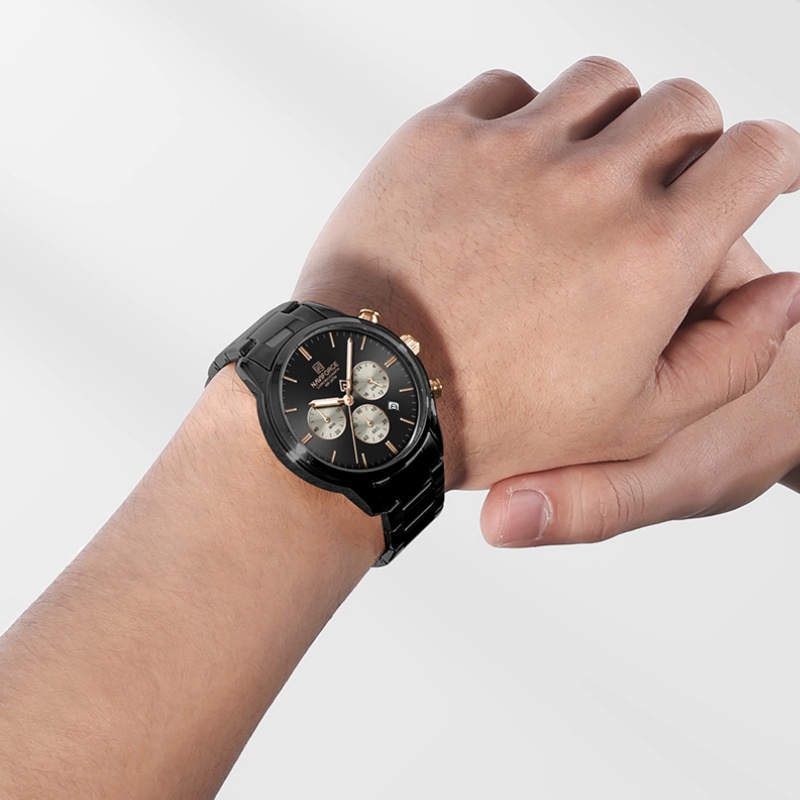 NAVIFORCE Men Quartz Chronogra - огляд і ціна Luxury Watch Straps