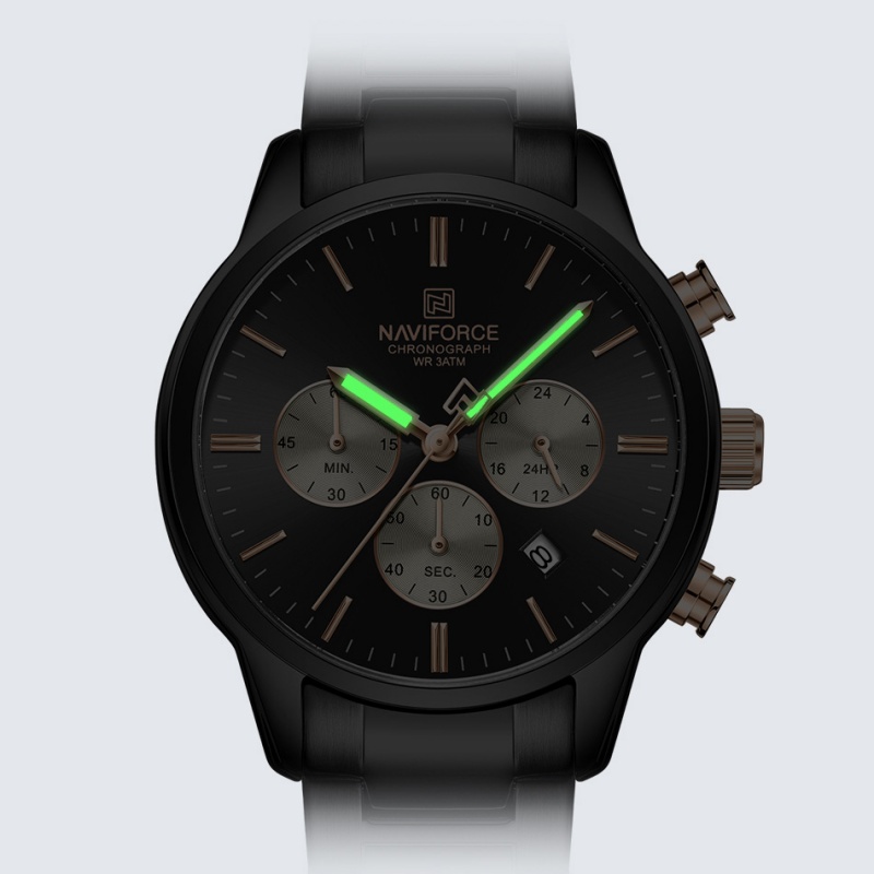NAVIFORCE Men Quartz Chronogra - огляд і ціна Luxury Watch Straps