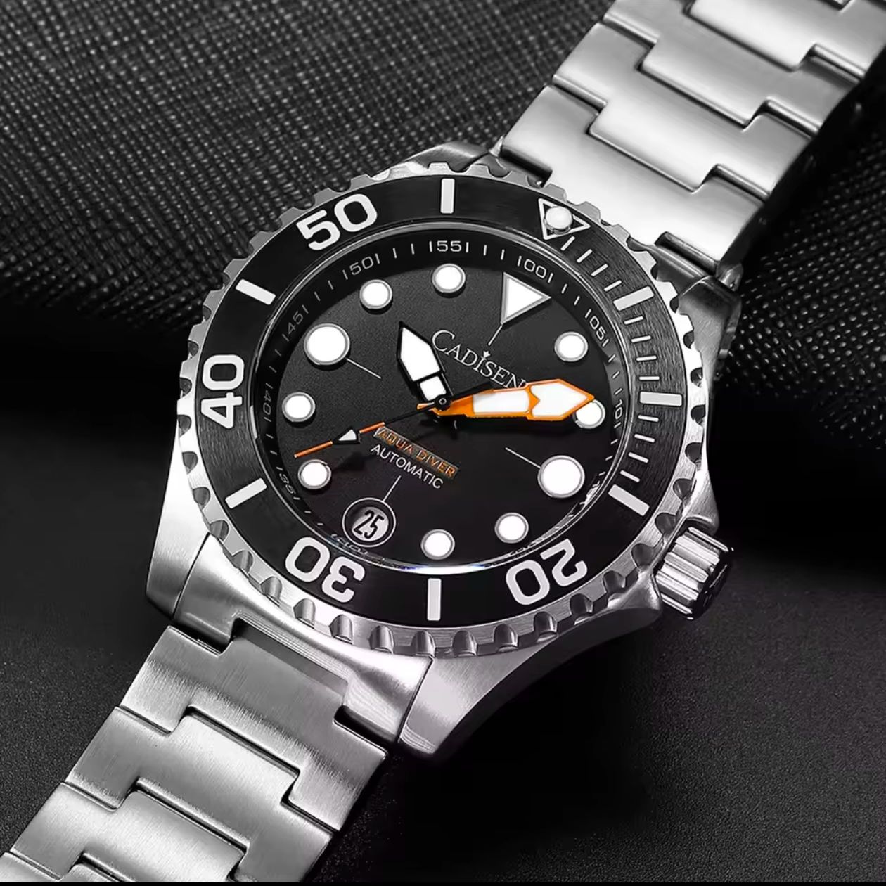 CADISEN AQUA DIVER New Brand L - огляд і ціна Luxury Watch Japan Brand