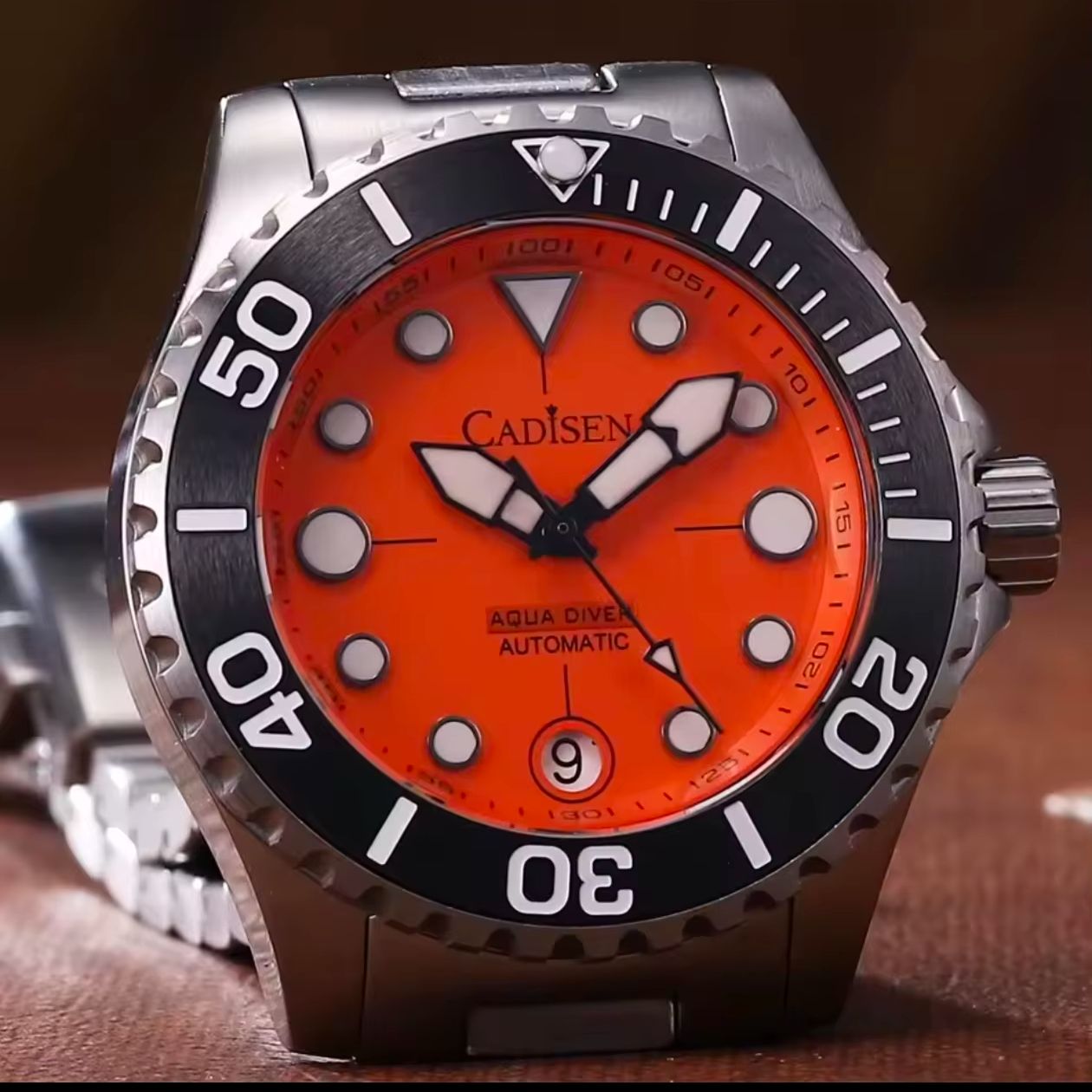 CADISEN AQUA DIVER New Brand L - огляд і ціна Luxury Watch Japan Brand