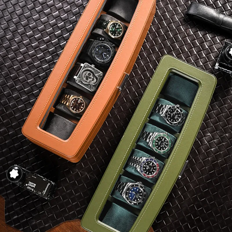 Light Luxury Leather Watch Org - огляд і ціна Luxury Watch Collection Box