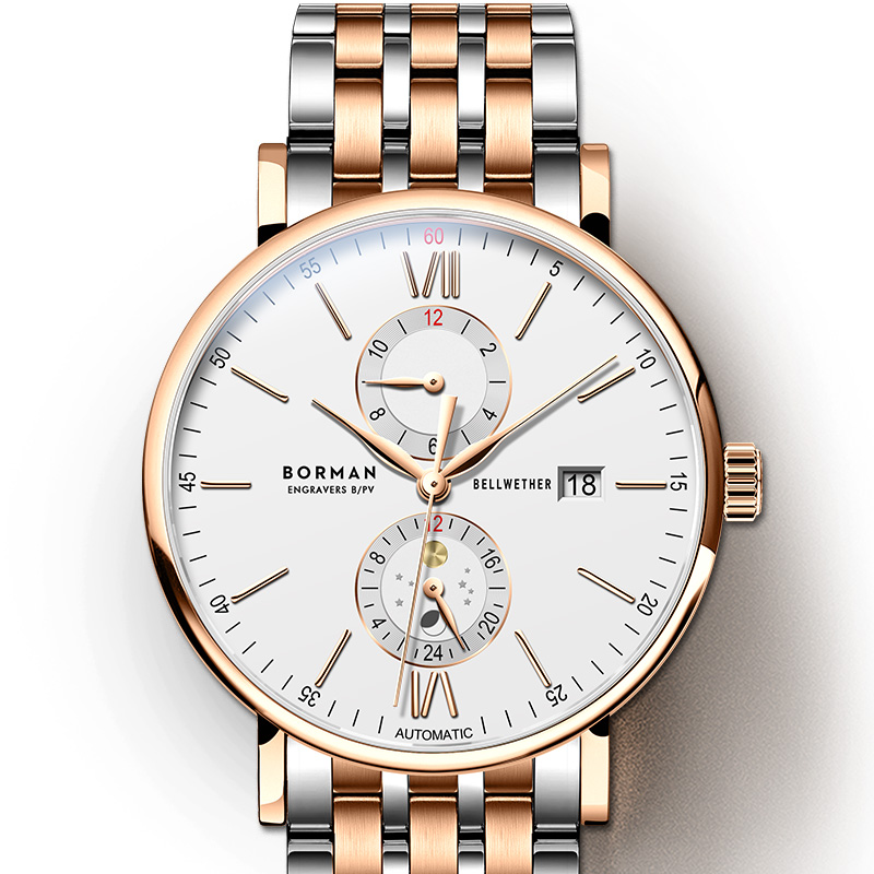 BORMAN Seagull Men's Automatic - огляд і ціна Luxury Watch German