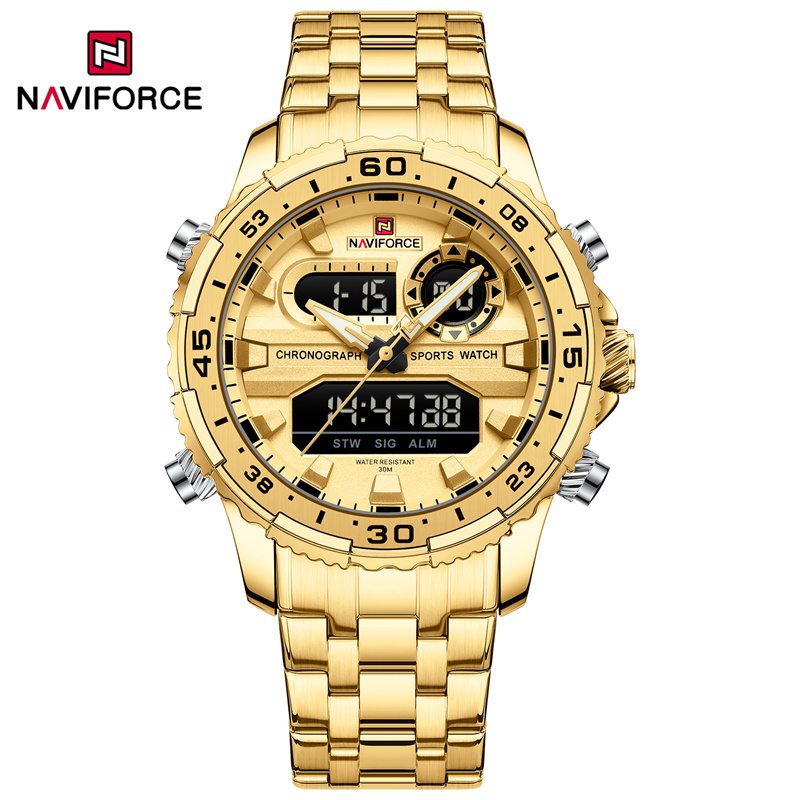 NAVIFORCE Man's Quartz Watches - огляд і ціна Luxury Watch Trading