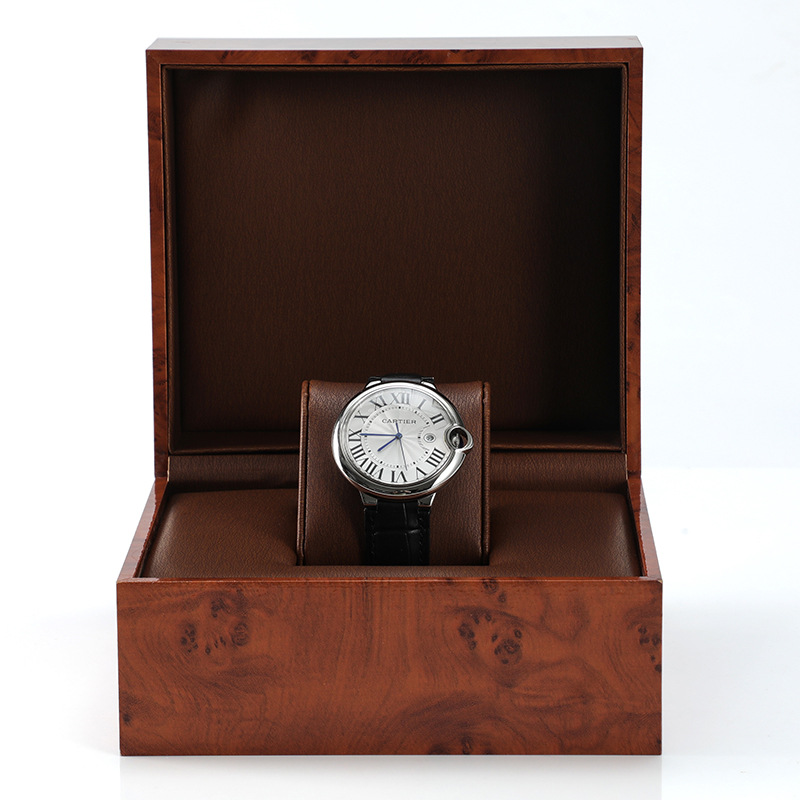 Wood Grain Watch Box Luxury Re - огляд і ціна Luxury Watch Collection Box