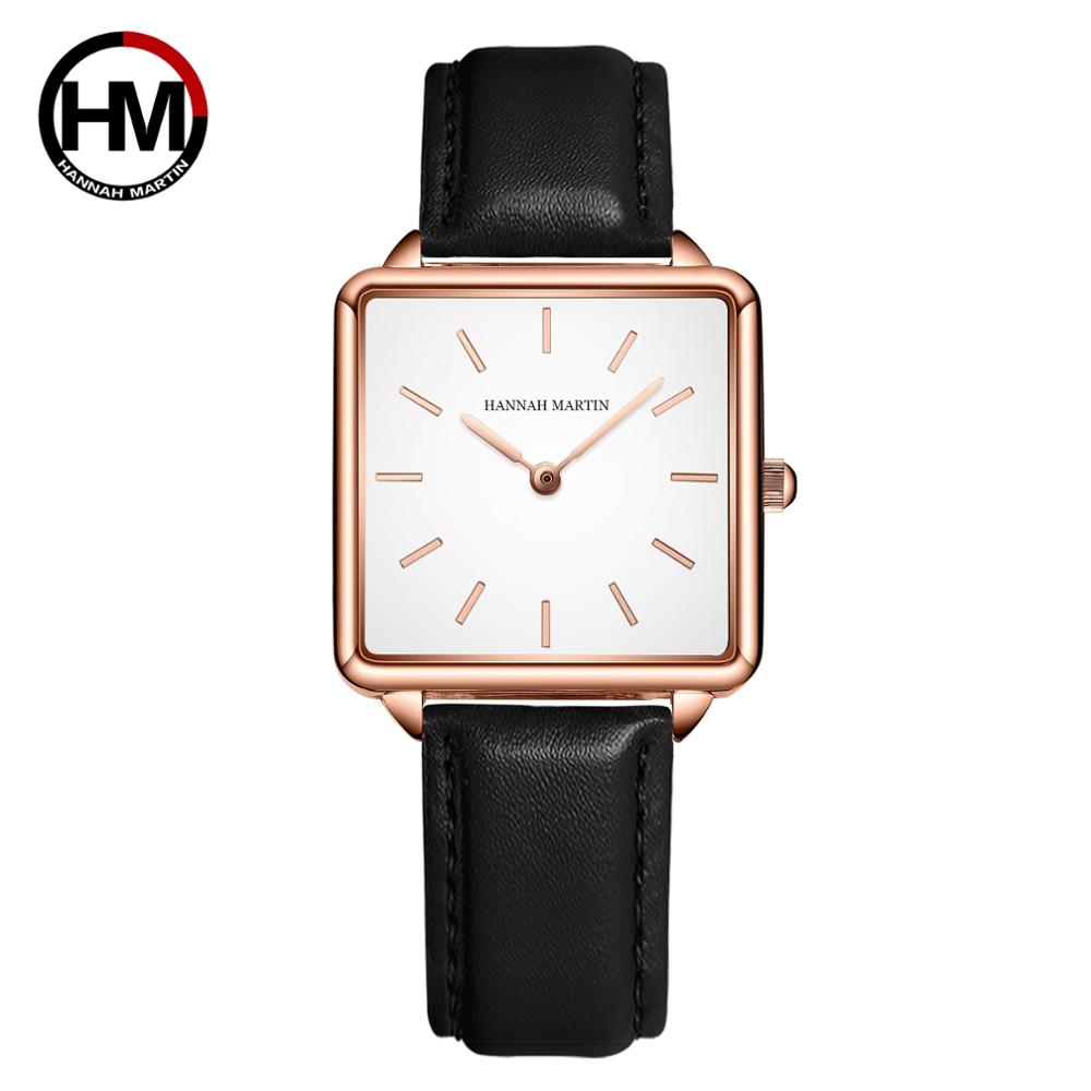 Genuine Leather Strap Japan Qu - огляд і ціна Luxury Watch With Leather Strap
