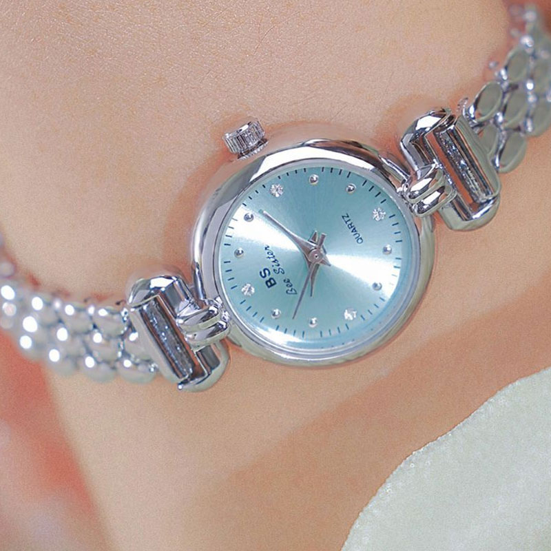 2024 New Luxury Ice Blue Silve - огляд і ціна Luxury Watch With Leather Strap