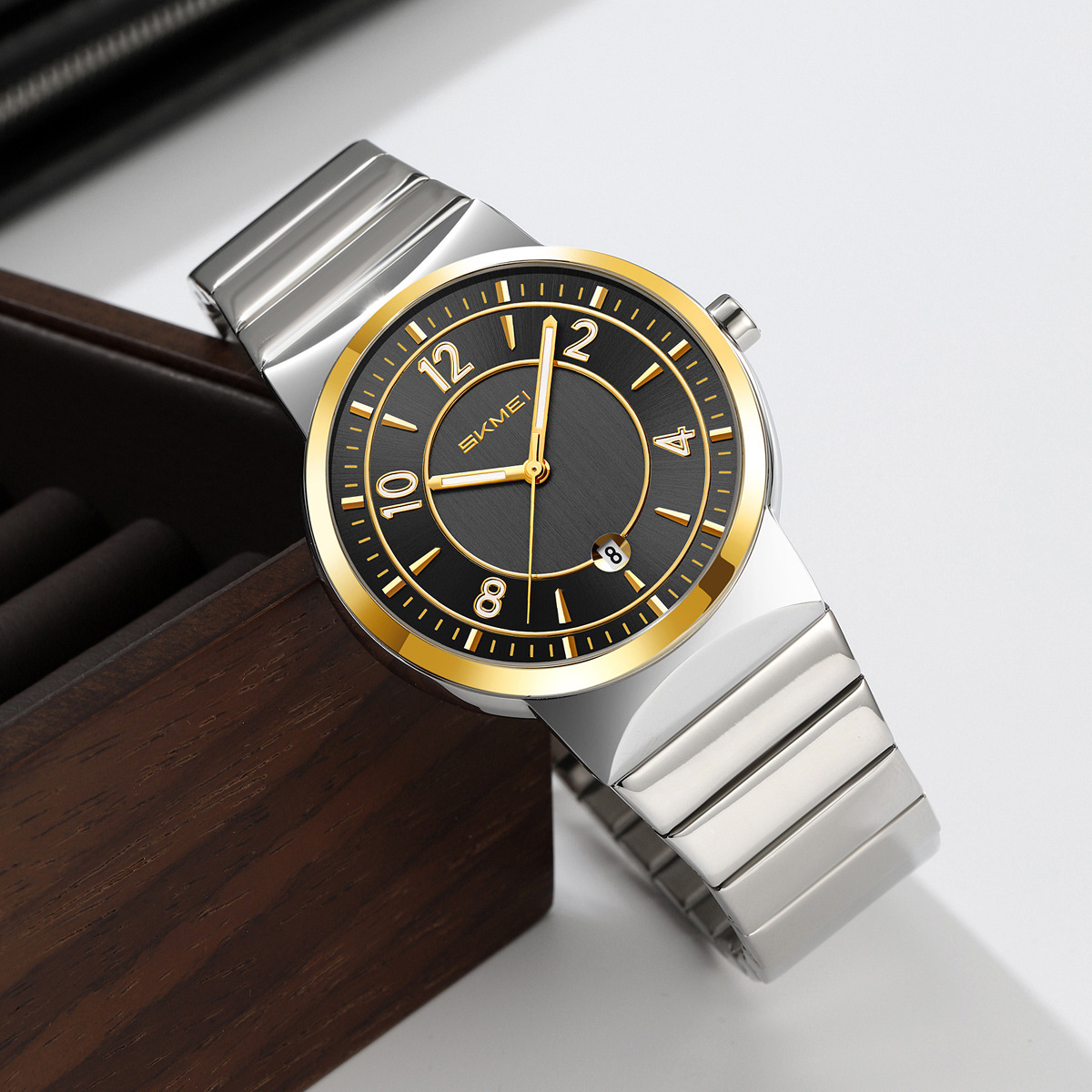 9401 Luxury Mens Steel Band Wa - огляд і ціна Luxury Watch Men