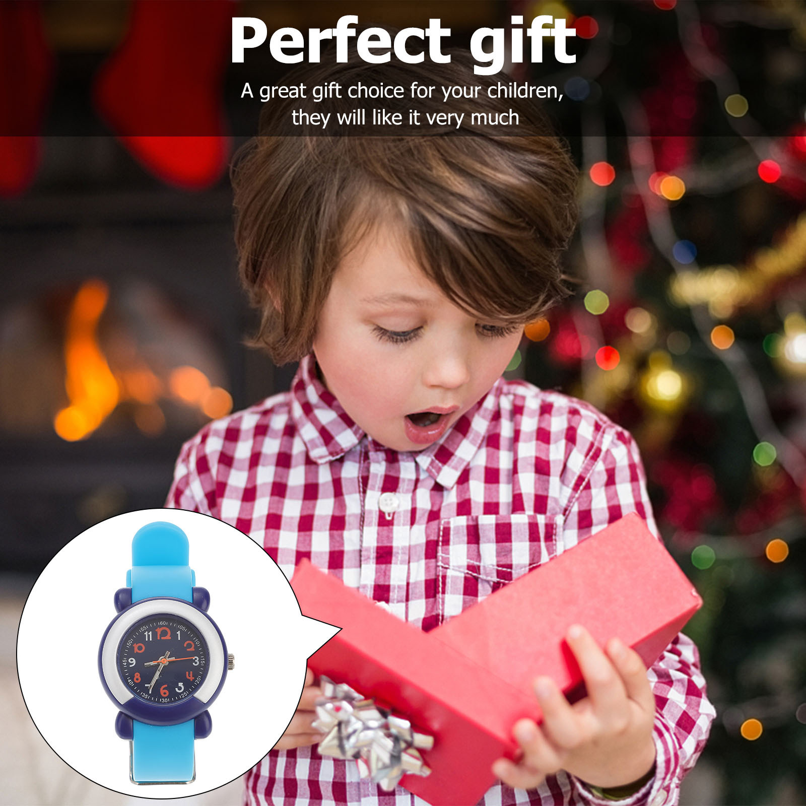 Boys Girls Quartz Watch Waterp - огляд і ціна Luxury Watch Kids