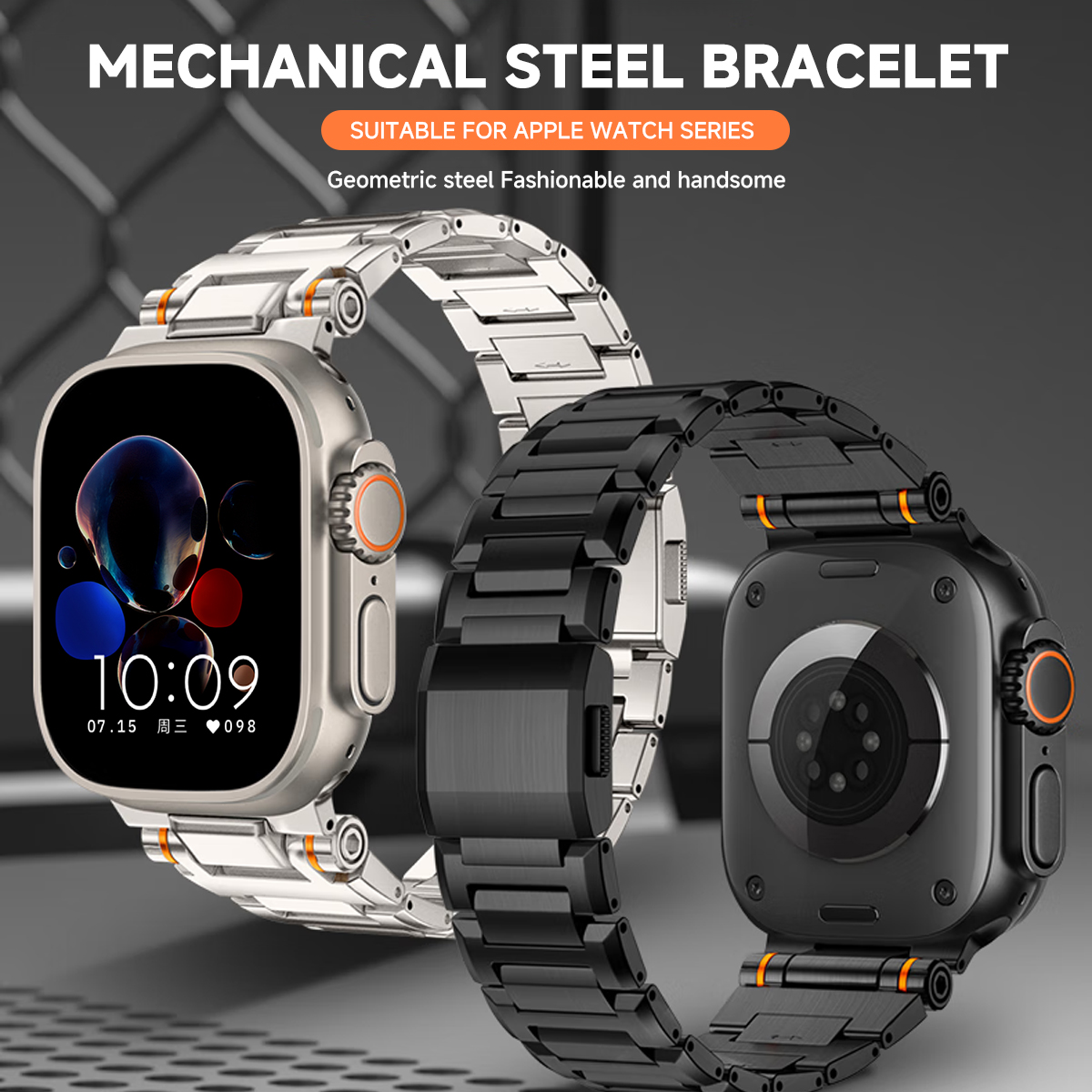 Stainless Steel Strap for Appl - огляд і ціна Luxury Watch German
