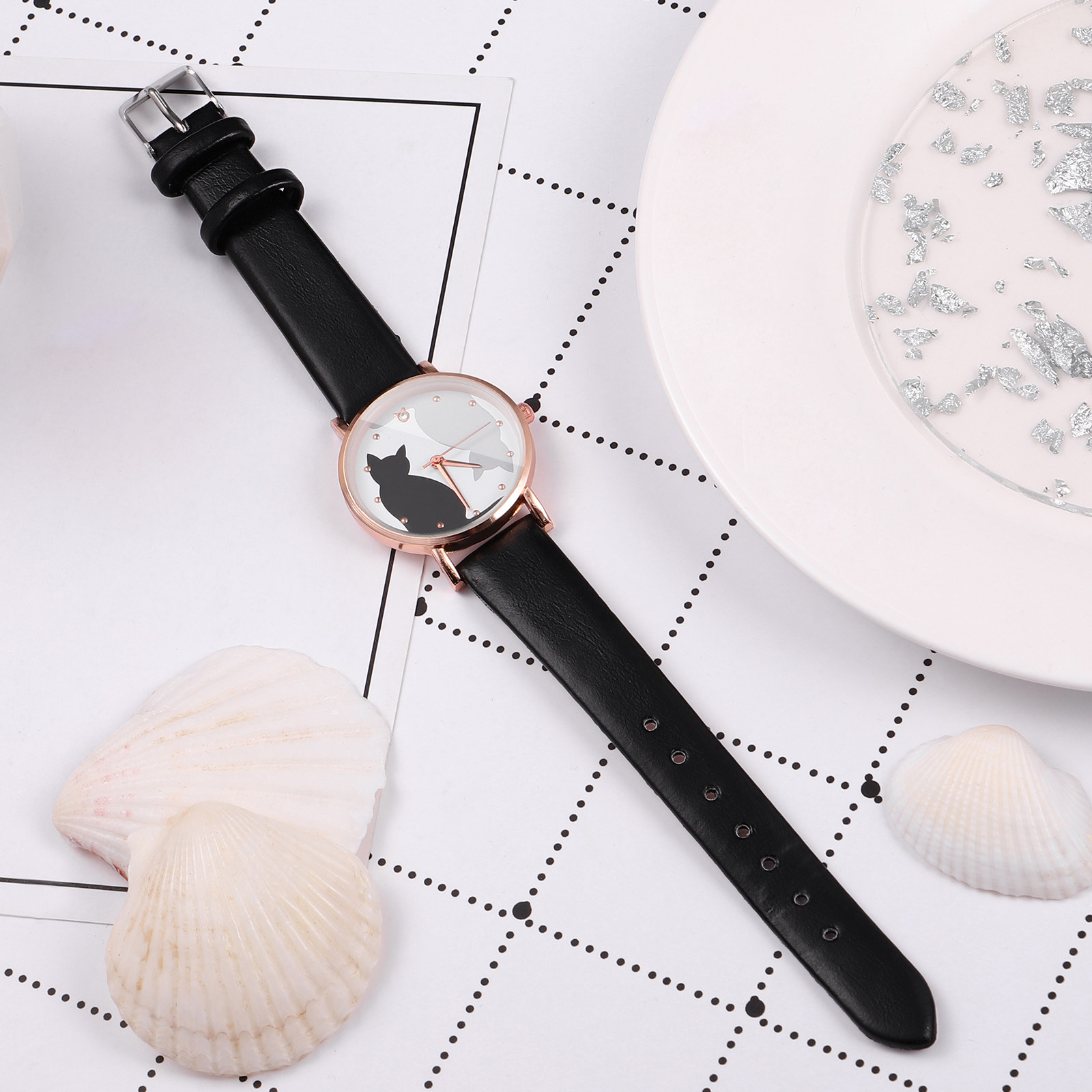 Lovely Cartoon Cat Kids Watch  - огляд і ціна Luxury Watch Kids