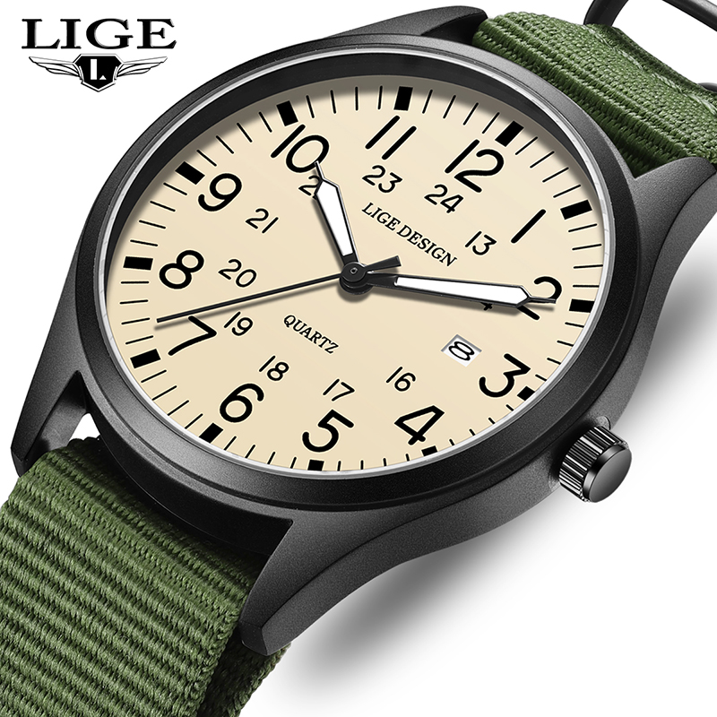 LIGE 2025 TOP NEW quartz wrist - огляд і ціна Luxury Watch Men