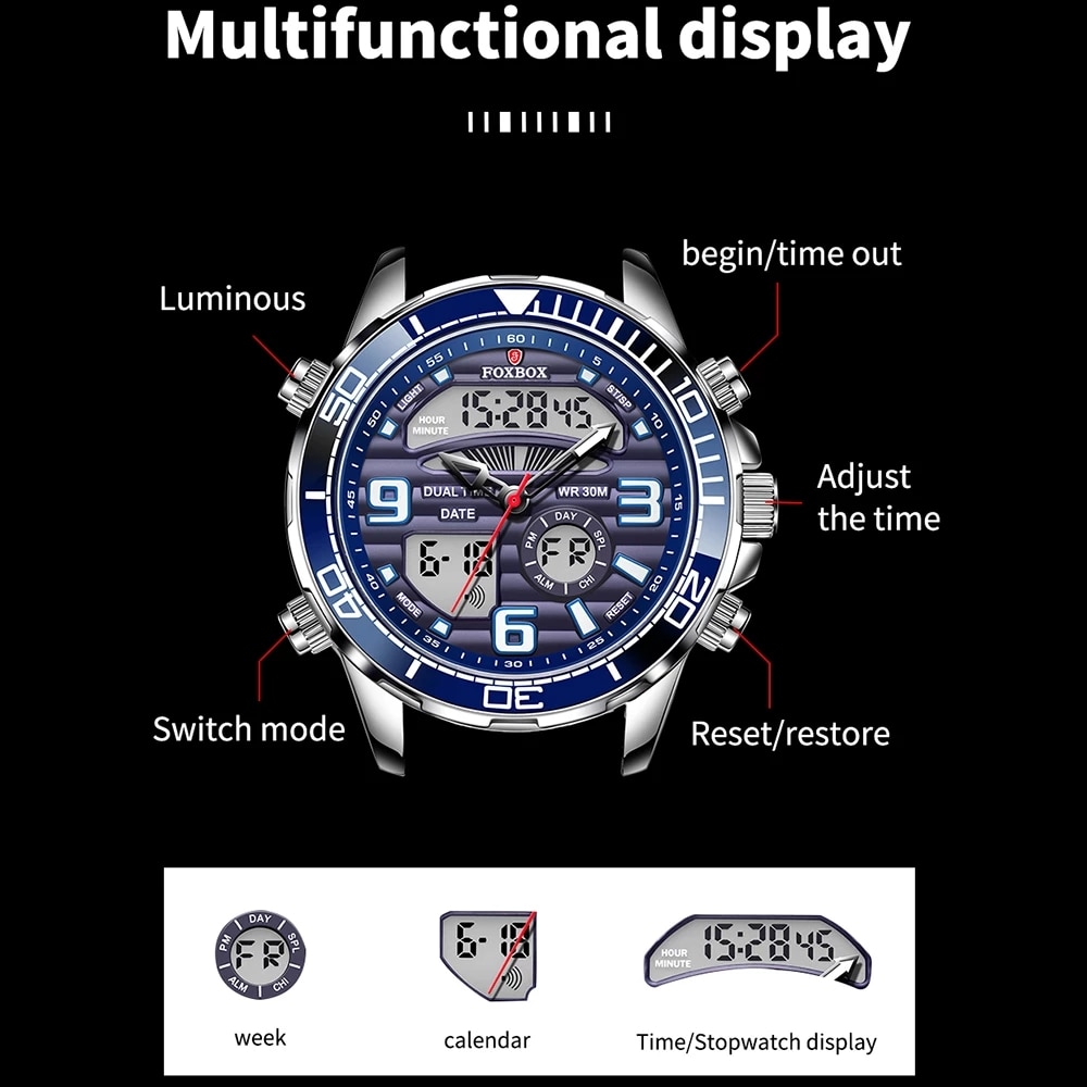2024 Top Brand Luxury Digital  - огляд і ціна Luxury Watch Collection Box