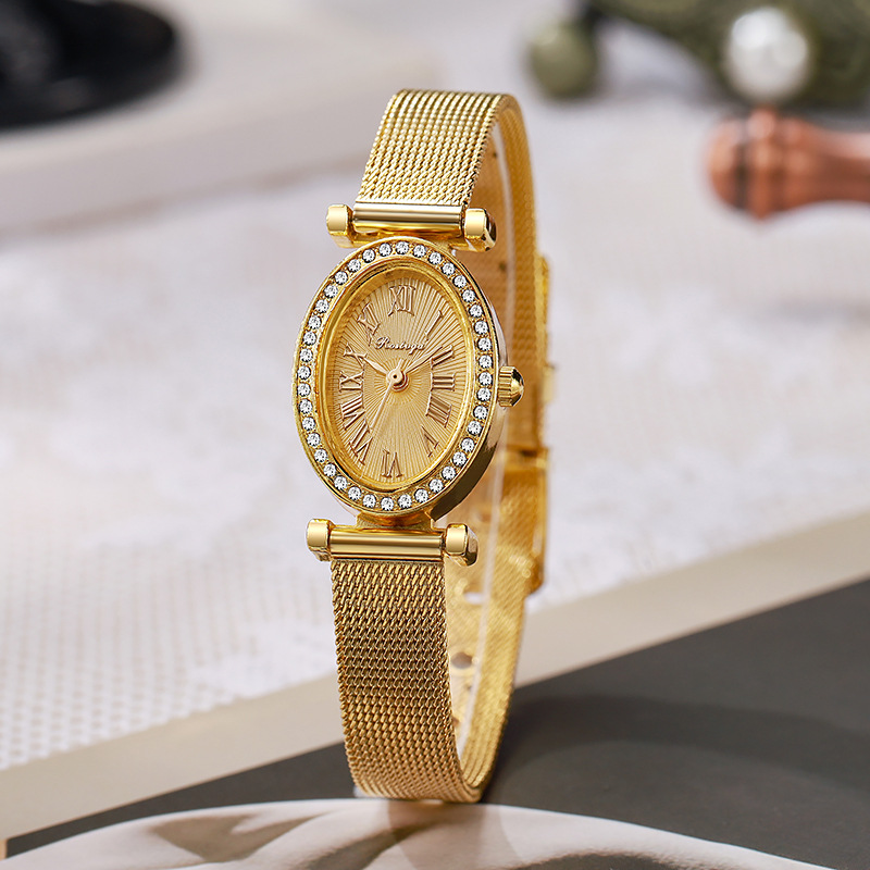 Luxury Watch Women Fashion Ova - огляд і ціна Luxury Watch With Leather Strap