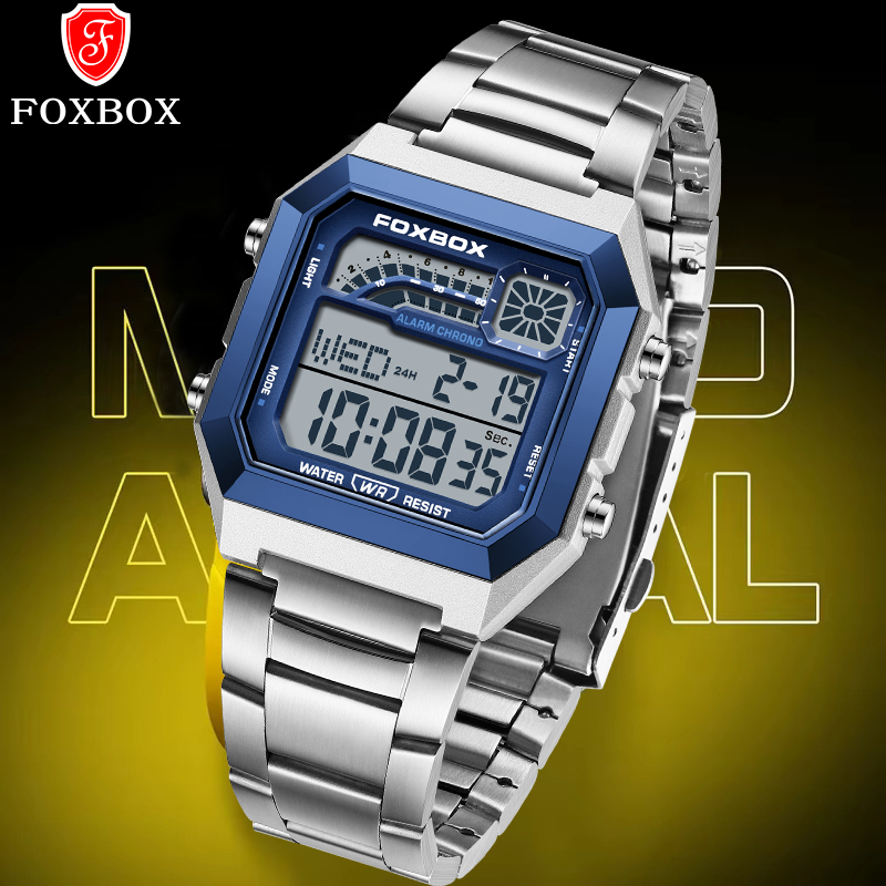 FOXBOX Fashion Luxury Digital  - огляд і ціна Luxury Watch Men