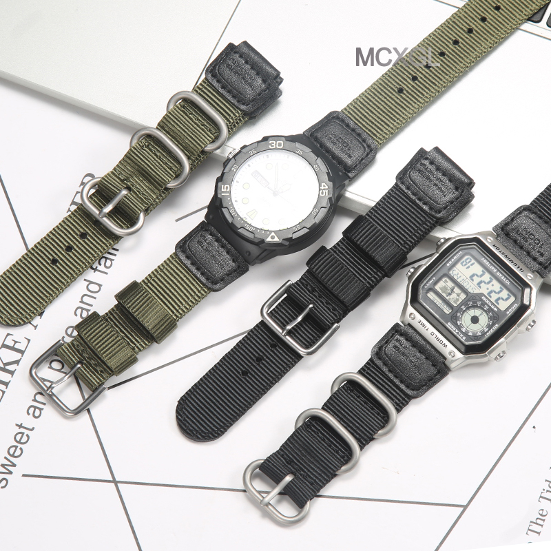 18mm Nylon Watch Strap for Cas - огляд і ціна Luxury Watch Casio