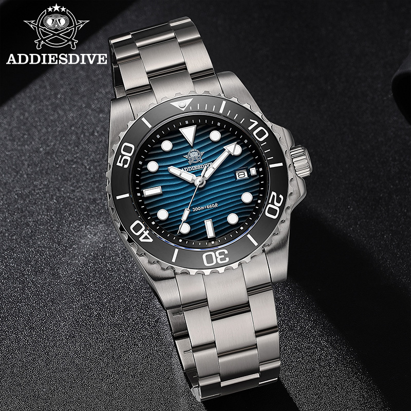 ADDIESDIVE Men's 2115 Quartz W - огляд і ціна Luxury Watch Straps