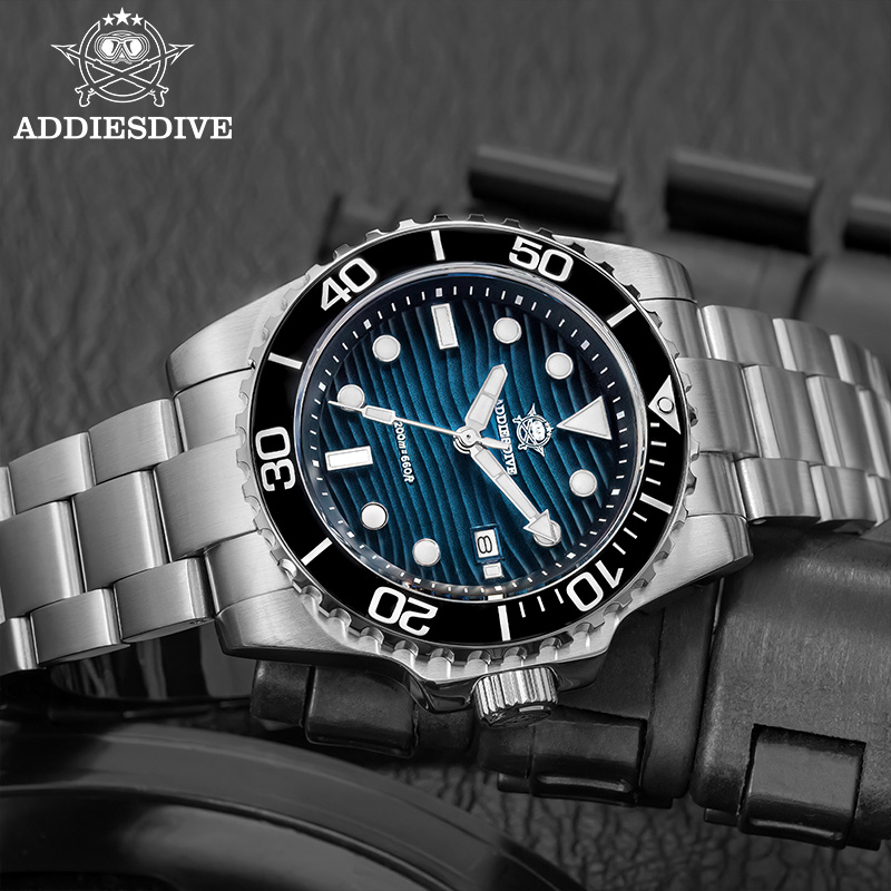 ADDIESDIVE Men's 2115 Quartz W - огляд і ціна Luxury Watch Straps